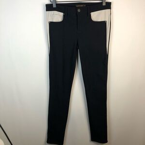 Genetic Denim Navy & White Ava Skinny Pants